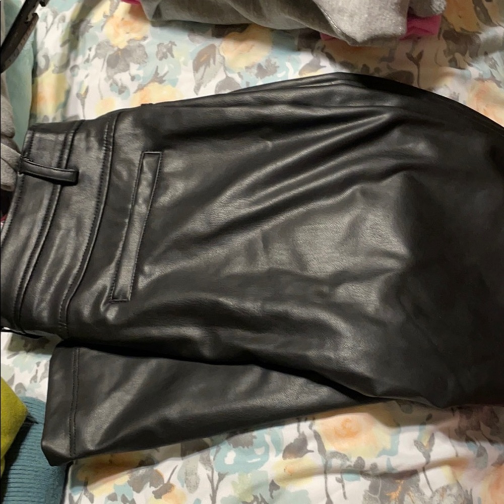 Leather pants